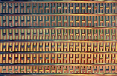 Geometrik kaplamalı güzel renklere sahip Soyut Tasarım, Yaratıcılık Arkaplanı