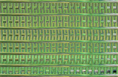 Geometrik kaplamalı güzel renklere sahip Soyut Tasarım, Yaratıcılık Arkaplanı