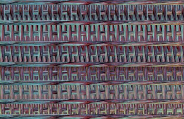 Geometrik kaplamalı güzel renklere sahip Soyut Tasarım, Yaratıcılık Arkaplanı