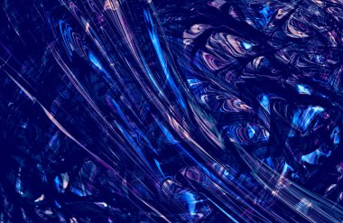 Soyut Mavi Arkaplan, desen desen çizgileri hareket halinde