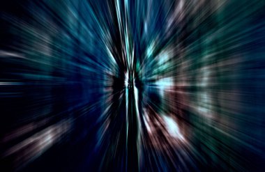 soyut ışık hareketi, koyu arkaplan, uzay broşürünü kopyala