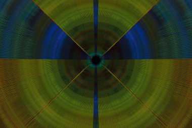 Çizgileri ve soyut arkaplanı olan renkli geometrik desen