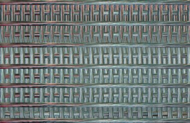 Geometrik kaplamalı güzel renklere sahip Soyut Tasarım, Yaratıcılık Arkaplanı