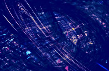 Soyut Mavi Arkaplan, desen desen çizgileri hareket halinde