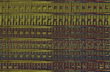 Geometrik kaplamalı güzel renklere sahip Soyut Tasarım, Yaratıcılık Arkaplanı