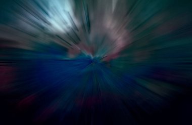 Hızlanma hareketi, ışık ve çizgiler koyu arkaplan üzerinde hızla hareket ediyor