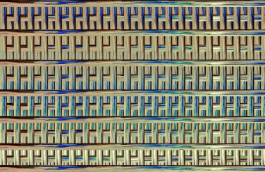 Geometrik kaplamalı güzel renklere sahip Soyut Tasarım, Yaratıcılık Arkaplanı