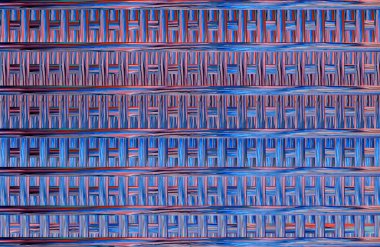 Geometrik kaplamalı güzel renklere sahip Soyut Tasarım, Yaratıcılık Arkaplanı