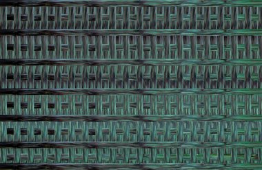 Geometrik kaplamalı güzel renklere sahip Soyut Tasarım, Yaratıcılık Arkaplanı