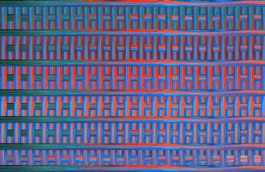 Geometrik kaplamalı güzel renklere sahip Soyut Tasarım, Yaratıcılık Arkaplanı