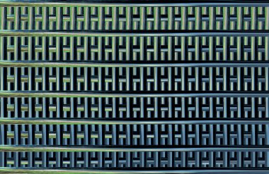 Geometrik fayanslı rengarenk deseni ve güzel renkleri olan soyut tasarım. 