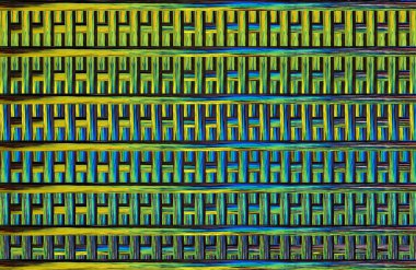 Geometrik kaplamalı güzel renklere sahip Soyut Tasarım, Yaratıcılık Arkaplanı