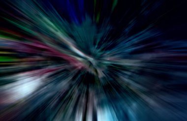 soyut ışık hareketi, koyu arkaplan, uzay broşürünü kopyala