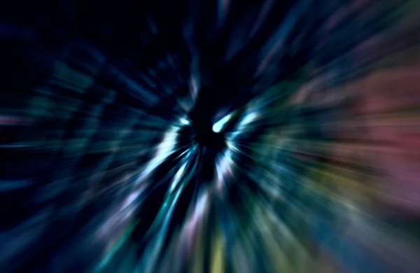 Kiihtyvyysnopeus Valo Raidat Liikkuvat Nopeasti Tumma Tausta — kuvapankkivalokuva