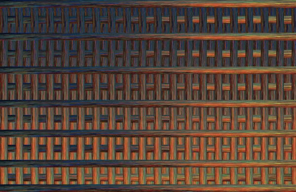 Geometrik fayanslı rengarenk deseni ve güzel renkleri olan soyut tasarım. 