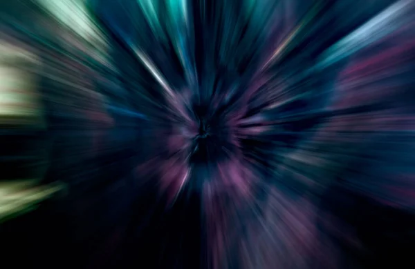 Abstract Light Motion Dark Background Copy Space Flyer Wallpaper — Stock Photo, Image