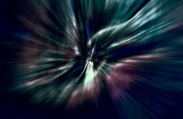 Pohyb Akcelerační Rychlosti Světlo Pruhy Pohybující Rychle Přes Tmavé Pozadí — Stock fotografie