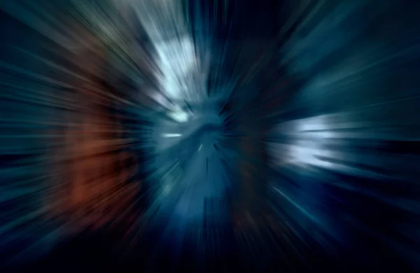 Abstrakter Hintergrund Geschwindigkeit Bewegungslicht Kopieren Space Flyer Tapete — Stockfoto