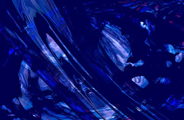 Astratto Blu Sfondo Copertina Texture Pattern Strisce Movimento — Foto Stock