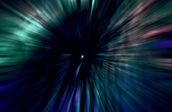 Abstrakte Lichtbewegung Dunkler Hintergrund Kopieren Space Flyer Tapete — Stockfoto