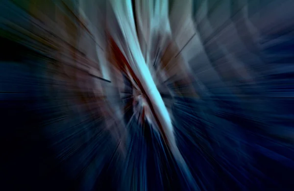Velocità Accelerazione Movimento Luce Strisce Che Muovono Velocemente Sfondo Scuro — Foto Stock