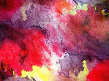 Soyut suluboya arkaplan, elle boyanmış sanat 