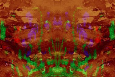 Arkaplan için güzel renklere sahip soyut boyama