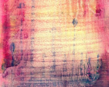 Güzel renklerle soyut boyama  