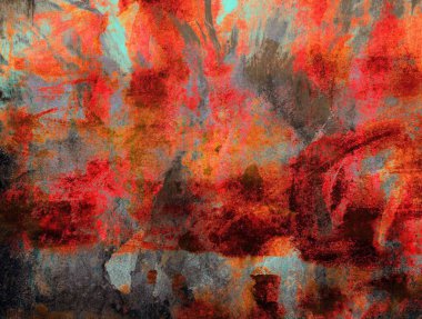 Arkaplan için güzel renklere sahip soyut boyama