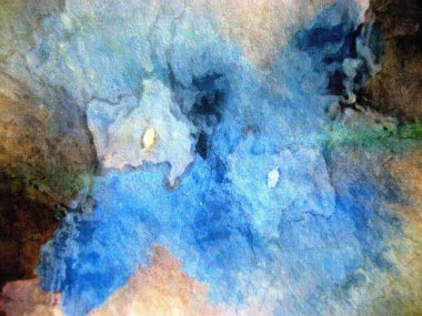 Soyut suluboya arkaplan, elle boyanmış sanat 