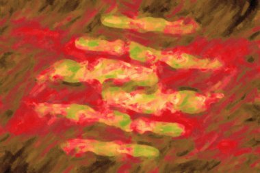 Soyut suluboya arkaplan, elle boyanmış sanat   