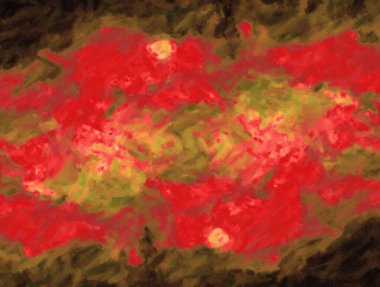 Arkaplan için güzel renklere sahip soyut boyama