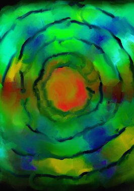 soyut canlı duvar kağıdı, dokuları boyar