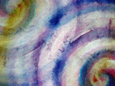 Soyut suluboya arkaplan, elle boyanmış sanat 