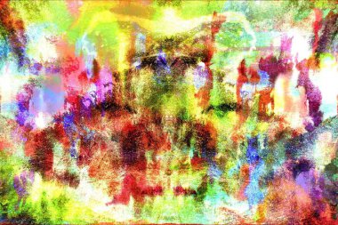Arkaplan için güzel renklere sahip soyut boyama