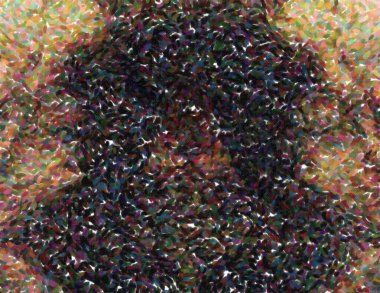 Arkaplan için güzel renklere sahip soyut boyama