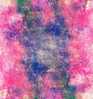 Güzel renklerle soyut boyama  