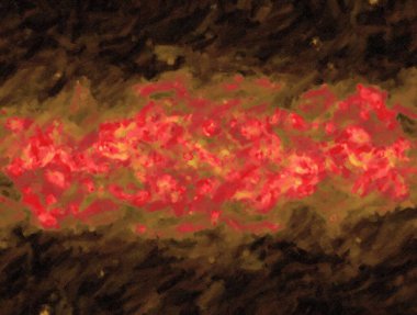 Arkaplan için güzel renklere sahip soyut boyama