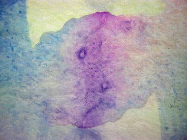 Soyut suluboya arkaplan, elle boyanmış sanat 