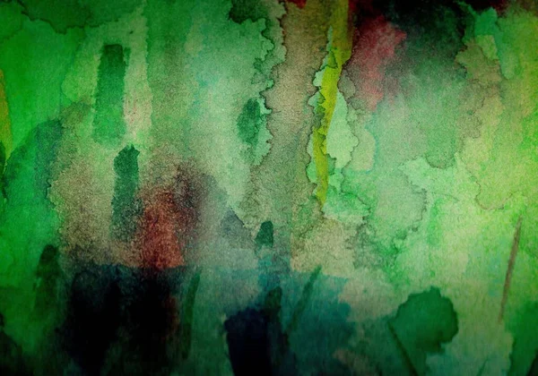 Abstracte Schilderkunst Aquarel Vloeibare Kleuren Achtergrond — Stockfoto