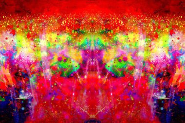 Arkaplan için güzel renklere sahip soyut boyama