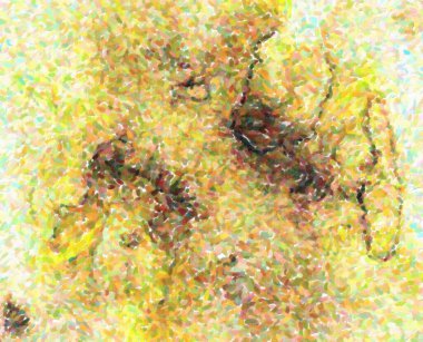 Soyut arkaplan resmi veya sanat, güzel renkler