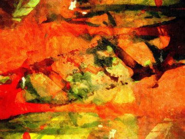 Soyut suluboya arkaplan, elle boyanmış sanat   