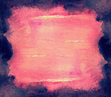 Güzel renklerle soyut boyama  