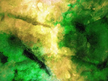 Güzel renklerle soyut boyama  