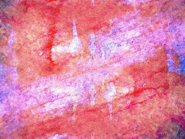 Güzel renklerle soyut boyama  