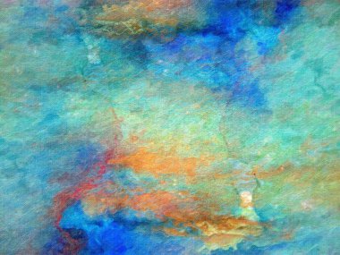 Soyut suluboya arkaplan, elle boyanmış sanat 