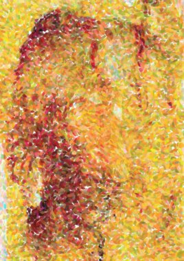 Arkaplan için güzel renklere sahip soyut boyama