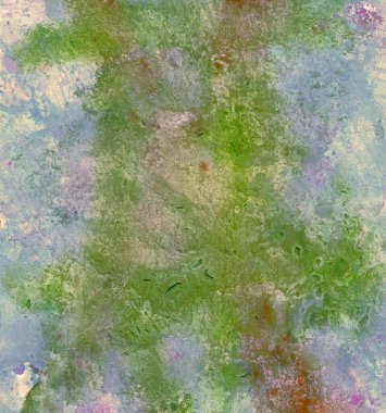 Güzel renklerle soyut boyama  