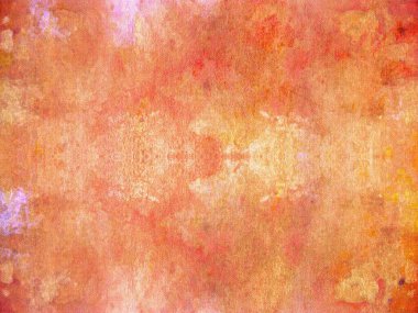 Güzel renklerle soyut boyama  